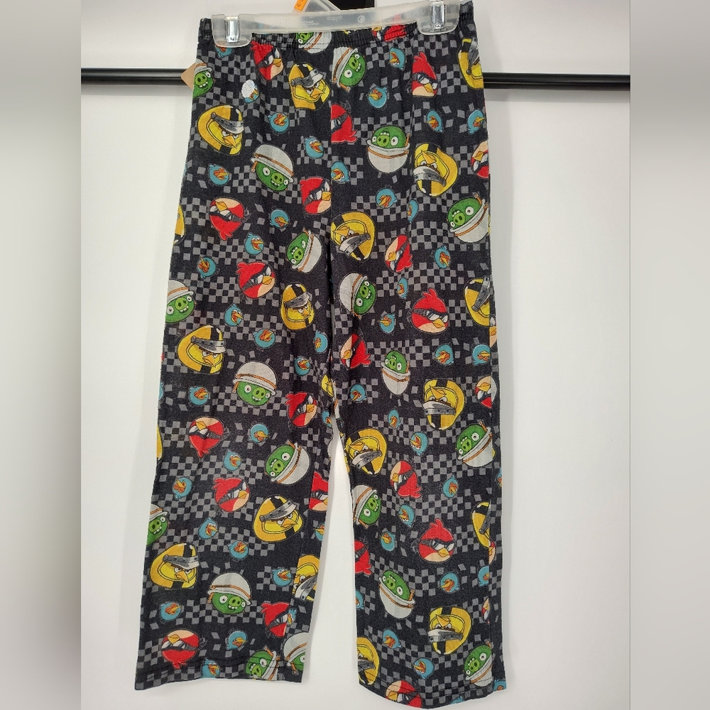 Angry Birds Pajama Bottoms Kids Size Medium 8